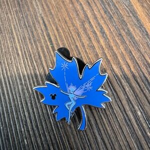 Disney Black and Silver Leaf Pin